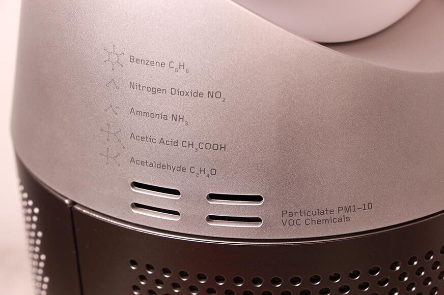 Die Sensoren vom Dyson Purifier Hot+Cool HP07.